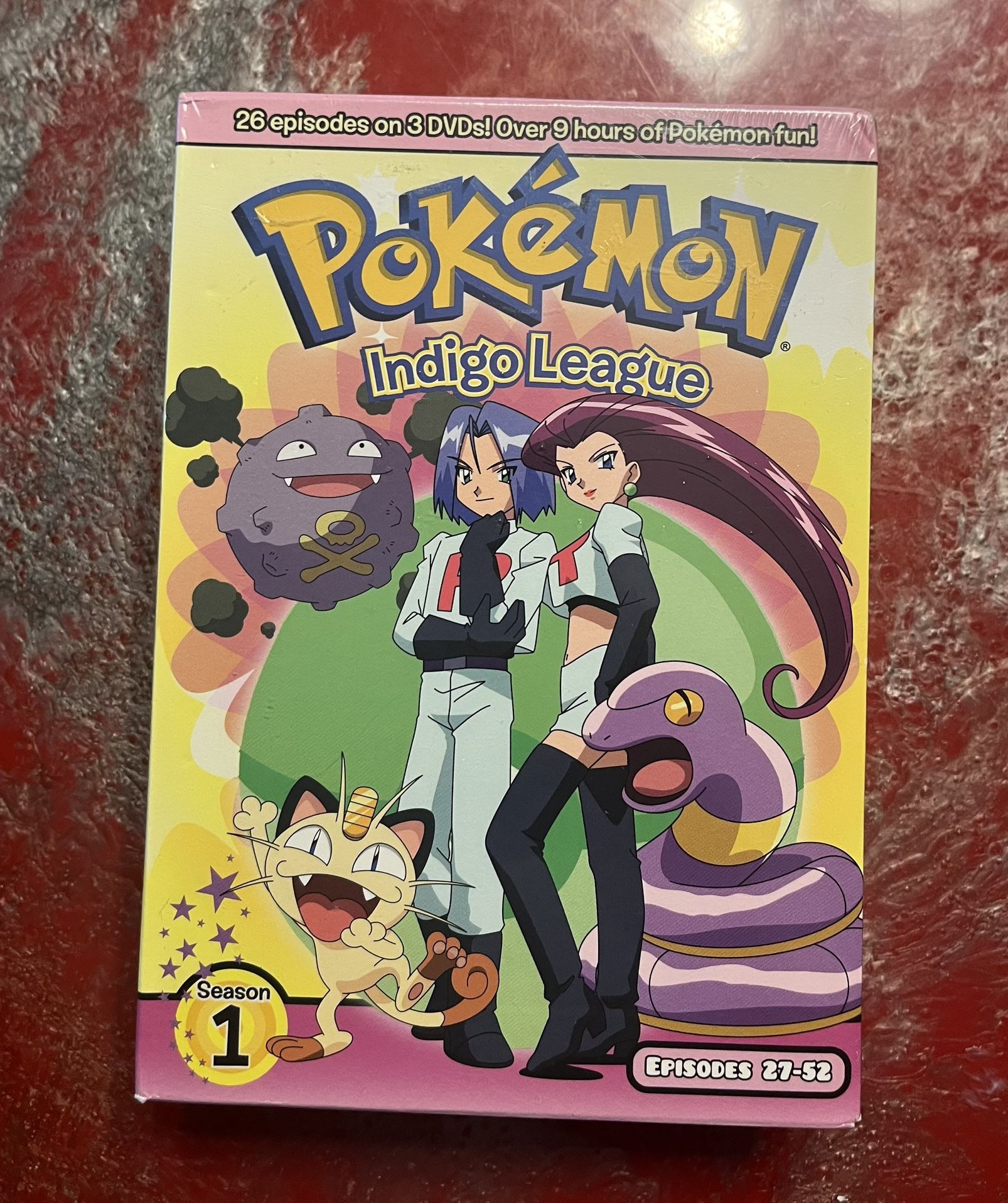 Rare! New! Sealed! Pokémon Indigo League Season 1