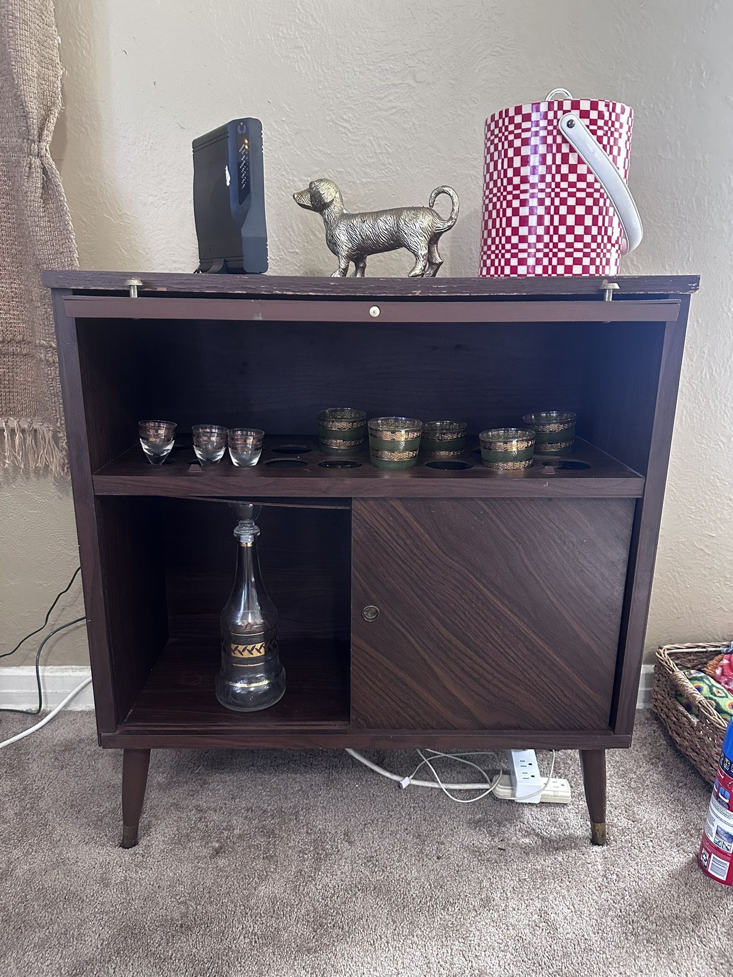 Mid Century Modern Mini Bar