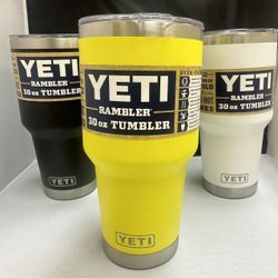 Yeti rambler 30oz tumbler, new: