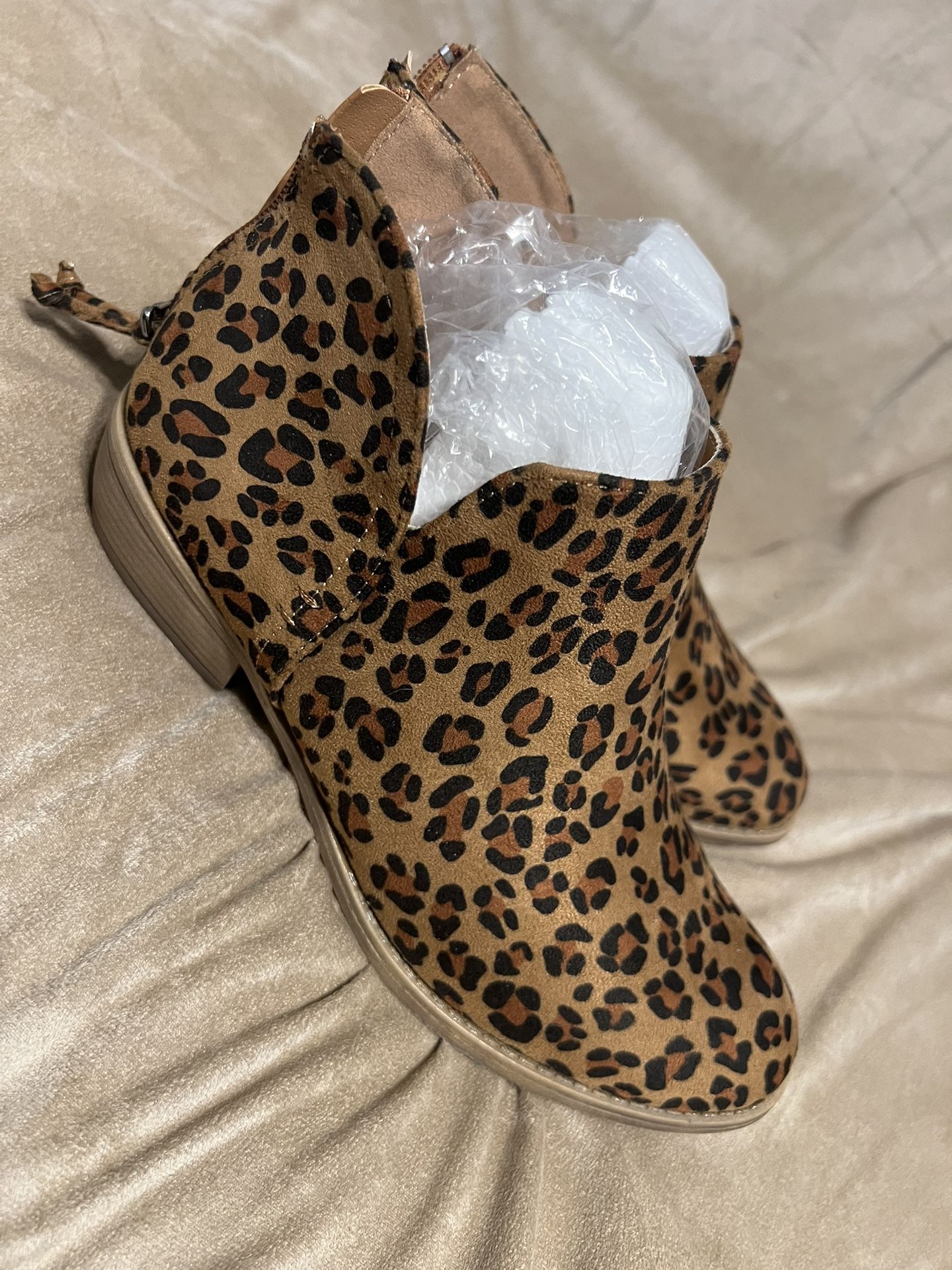 Leopard Print Ankle Boot