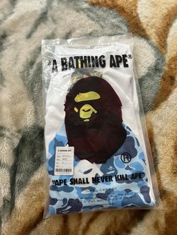 Blue bape shirt