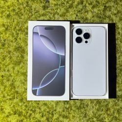 iPhone 16 Pro Max | 256GB | White Titanium | Factory Unlocked