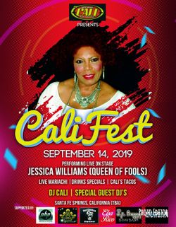 JESSICA WILLIAMS LIVE ON STAGE!