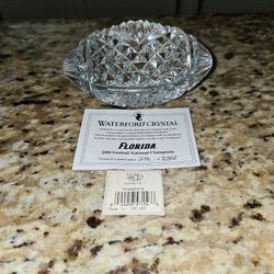 Beautiful!! Waterford CRYSTAL Football!!