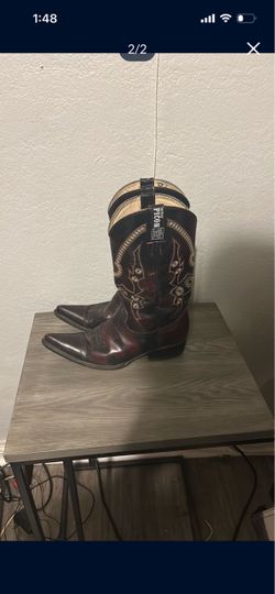 Picon Leather Cowboy Boots