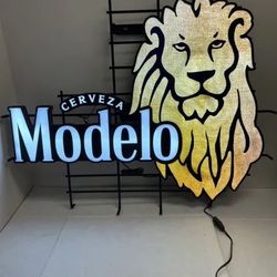 Modelo neón lion