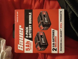 2X Bauer battery's
