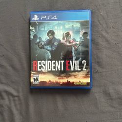 Resident Evil 2 Game Ps5
