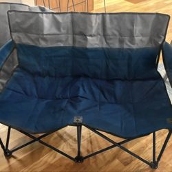 Double size Outdoor Folding Camping Chair for Beach, Lawn, Fishing