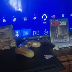 PS4  black without Controller