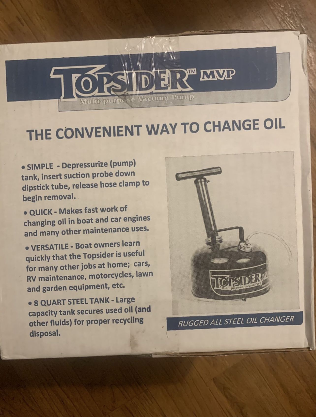 Topsider Oil Extractor