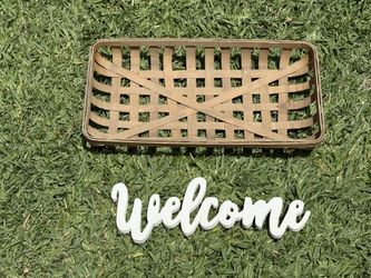 Wall Sign and Barnyard tray