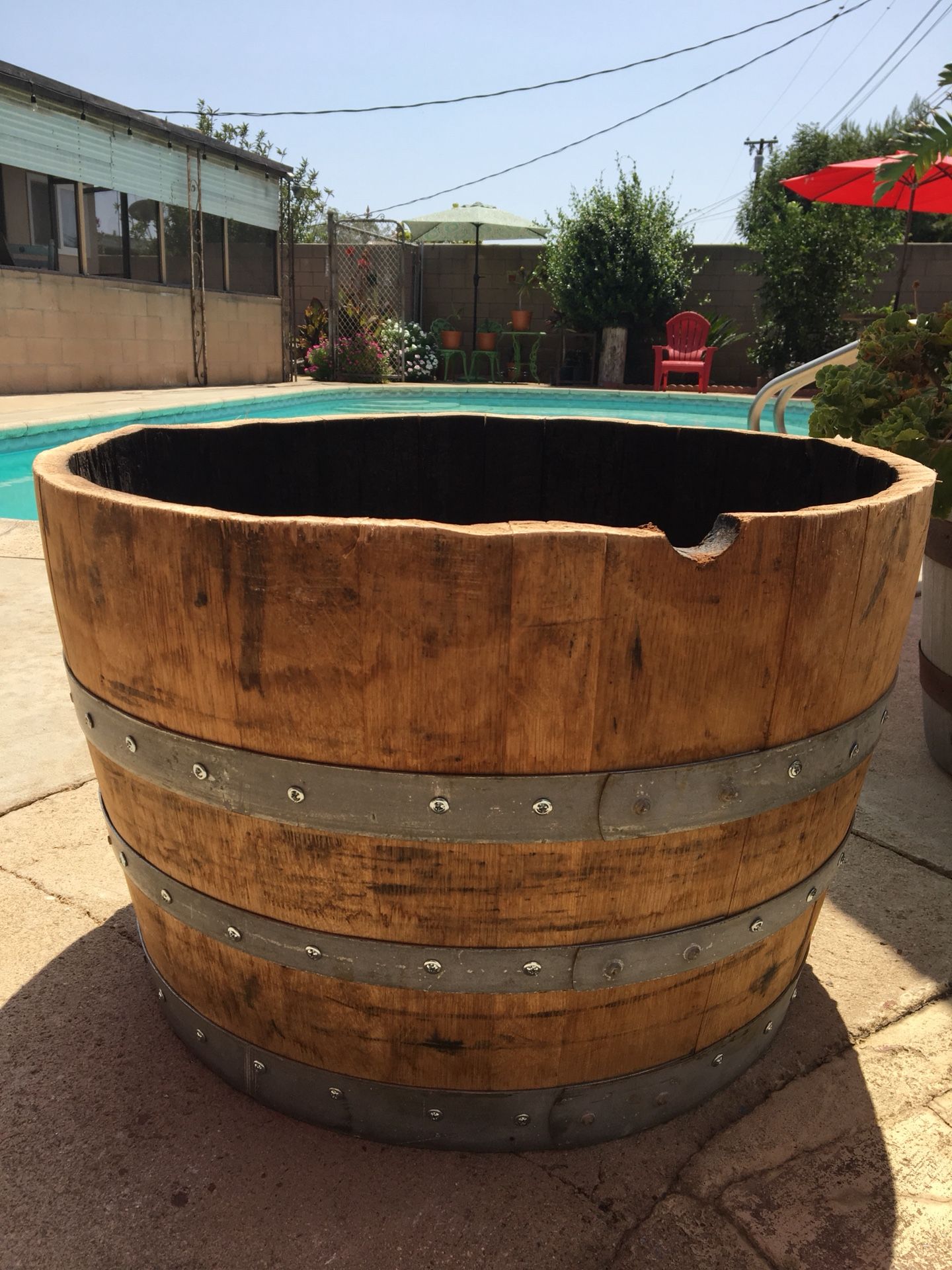 Wine barrel Planters for Sale in Victorville, CA OfferUp