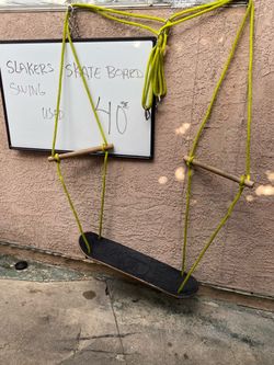 Slakers Skateboard Swing