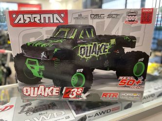 Arrma Quake 223S 1/10 DSC Brushless Monster Truck.