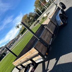 2021 18ft PJ utility carrier trailer