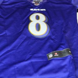 Woman’s Stitched Ravens Jersey