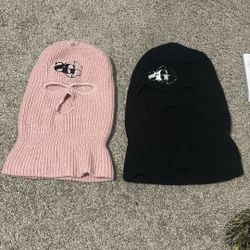 Sniper gang Ski Mask Pink And Black 