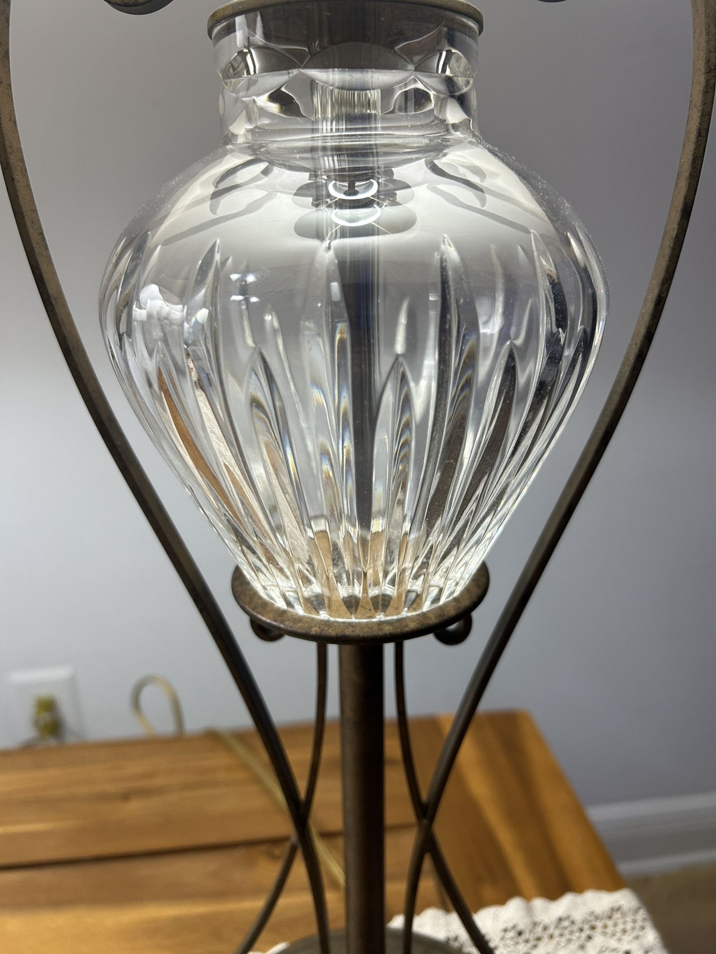 Set of vintage Waterford Crystal Lamps