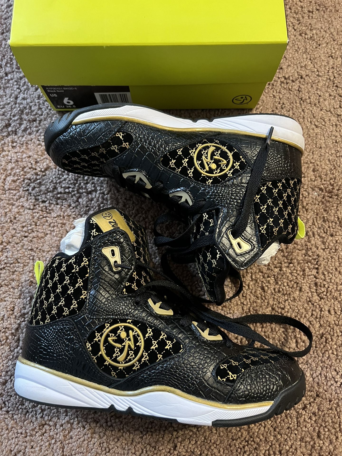 Yellow Zumba Wear Shoes Zumba Energy Boss Shoes Yellow On Sale