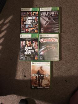 Xbox 360 bundle all complete with manuals firm