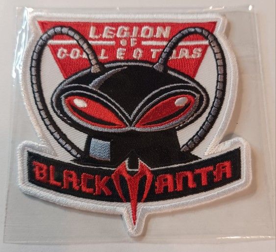 Black Manta Legion Of Collector's Patch Stitched NEW Funko