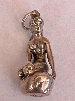 Charm little Mermaid 925 IES hallmark