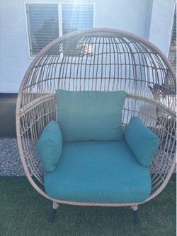 Patio egg chair $150