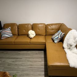 New Sectional + Storage Ottoman  — Left or Right Chaise — Delivery Available  