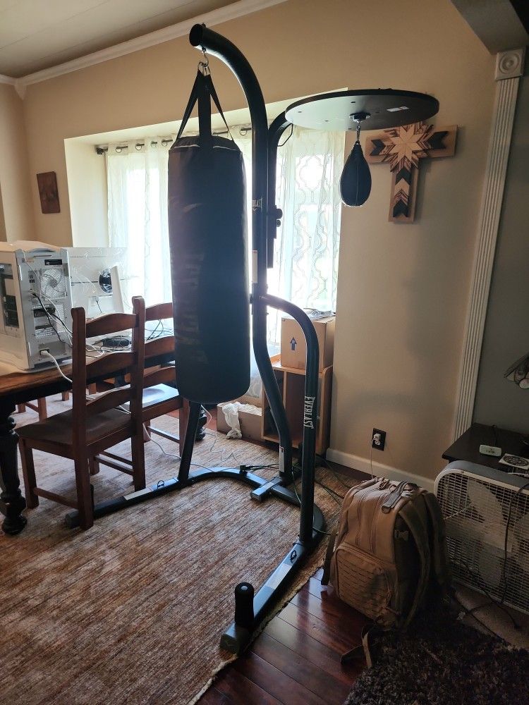 Boxing Punching Heavy Speed Bags And Gloves