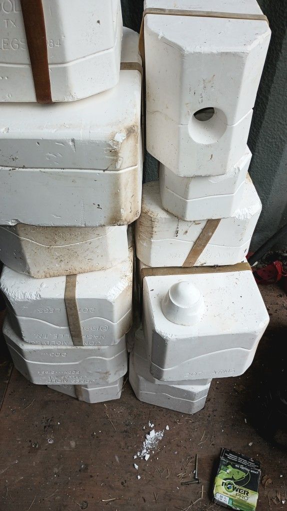 Jones Ceramic Doll Mold 240, 155, 203.....12 Molds Total