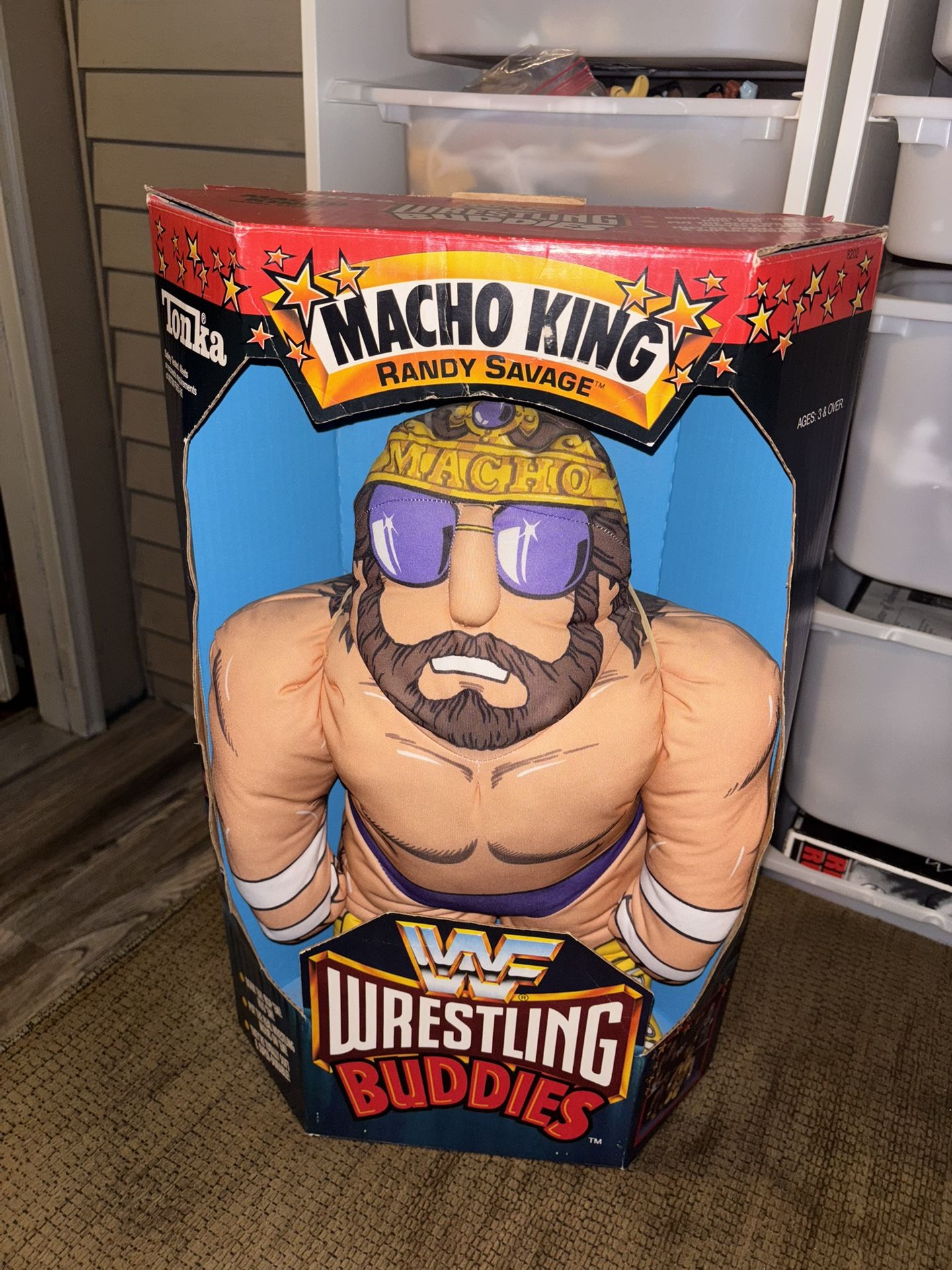 Wwf Wwe Macho Man Randy Savage Wrestling Buddies Tonka