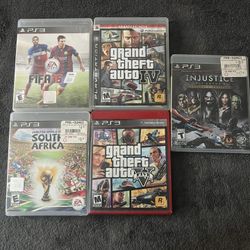 5 Game Ps3 Bundle