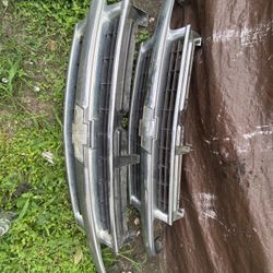 Silverado Bubble Eye Grill Chrome 2002