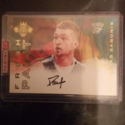 Panini Fresh Paint "SUPER RARE" Card Domantas Sabonis It's Even Panini Sealed With Their Sticker That's How Rare