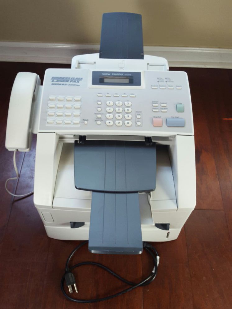 Brother IntelliFax 4100e All-in-One Fax Copy Print Laser Printer Business Class