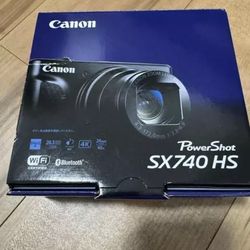 Canon PowerShot SX740 HS Silver Compact Digital Camera 20.3MP Wi-Fi