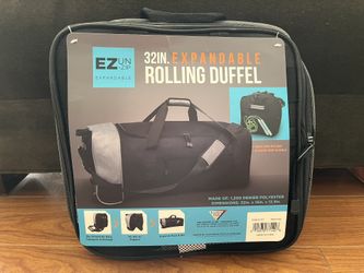 Expandable Rolling Duffle