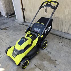 Ryobi 40V HP Brushless 21 in. Cordless Battery Walk Behind Push Lawn Mower 