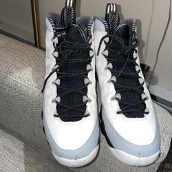 Air Jordan 9 Retro BG 'Barons' worn without box size 6GS easy to be cleaned