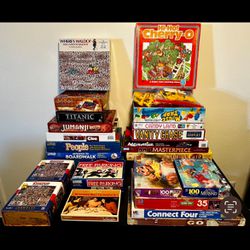 Vintage and Contemporary Board Games!