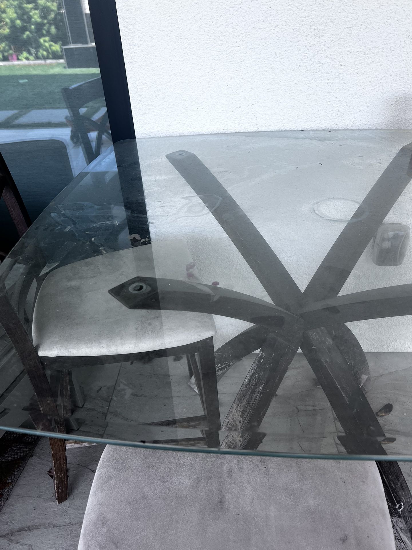 Dining Table With Chairs Free Give Away