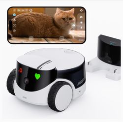 Enabot EBO ROLA PetPal 2.5K Camera Robot: The Ultimate Smart Home Companion for Your Pets