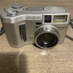 Minolta DiMAGE S414 4.0MP Digital Camera 4x Optical Zoom