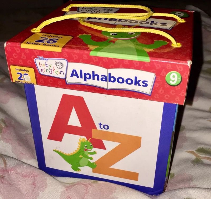 Baby Einstein: Alphabooks - Set Of 26 Mini Board Books with ABCs