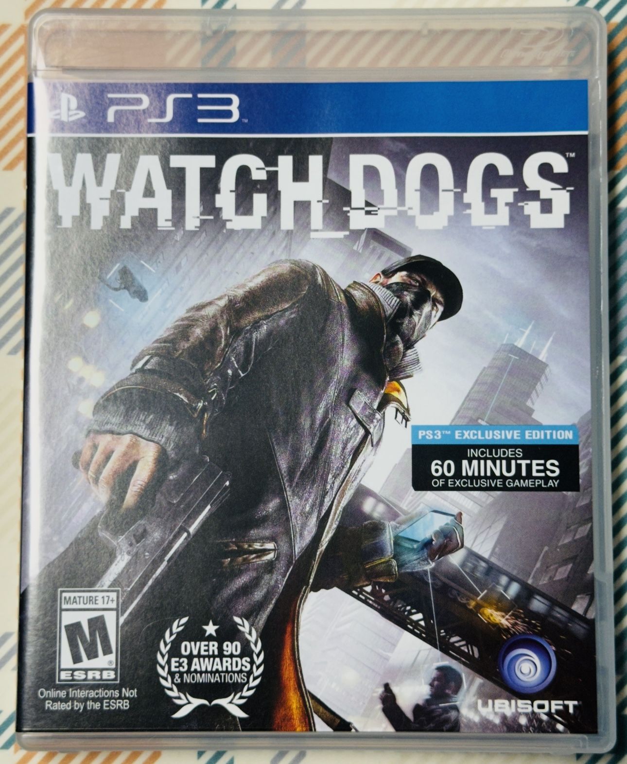 Watch Dogs (Sony PlayStation PS3, 2014) With Case Tested/Works Fast Shipping