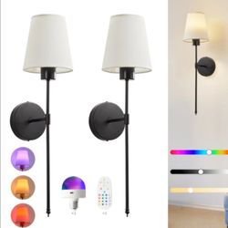 Led Rechargeable Bulbs Lamp Black