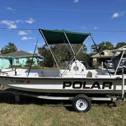 ‘99 Polar Skiff with 80hp Yamaha Four Stroke