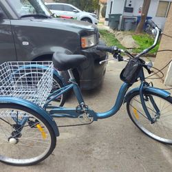 Three Wheeled Bicycle Beach Cruiser REDUCED