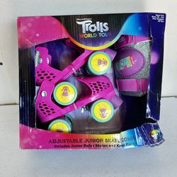 Size 6 -12 Kids Trolls Rollerskates